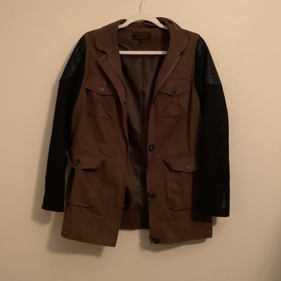 James jeans mixed media utility jacket sz S - Picture 1 of 6